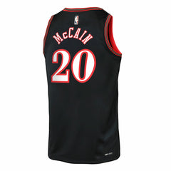 Jared McCain Philadelphia 76ers Youth Swingman Jersey Classic Edition Black | Nike