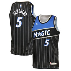 Paolo Banchero Orlando Magic Jordan Brand Youth Swingman Jersey Statement Edition Black