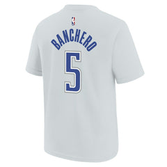 Paolo Banchero Orlando Magic Youth 2025/26 City Edition Name & Number T-Shirt Silver | Nike