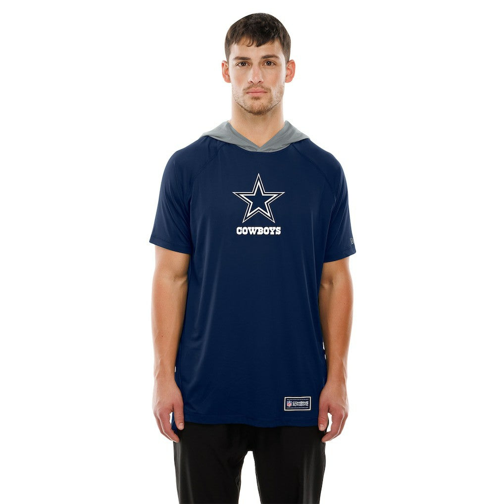 Dallas Cowboys New Era Combine Authentic Helmet T-Shirt Navy