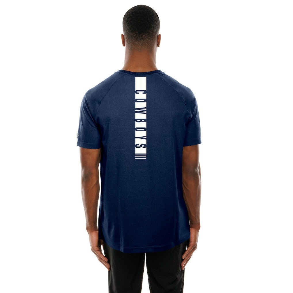 Dallas Cowboys New Era Functional Fandom Reflective T-Shirt Navy