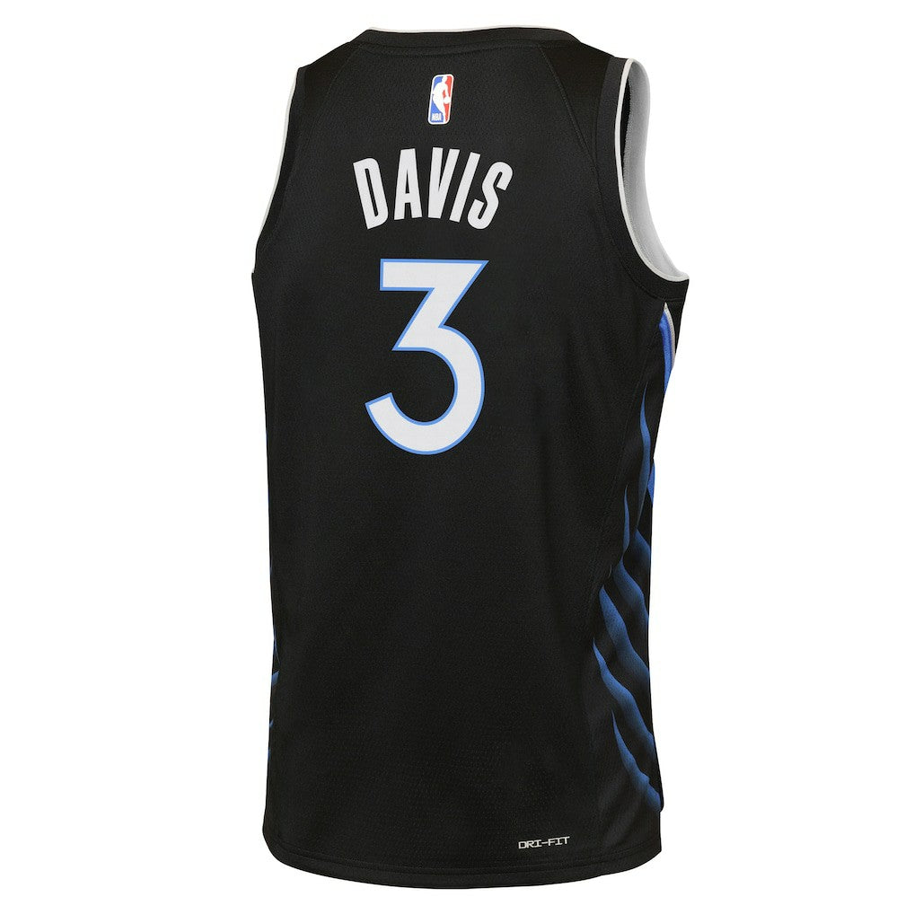 Anthony Davis Dallas Mavericks Youth 2025/26 City Edition Swingman Jersey for sale Black | Nike Lifestyle