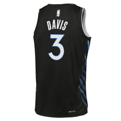 Anthony Davis Dallas Mavericks Youth 2025/26 City Edition Swingman Jersey for sale Black | Nike Lifestyle