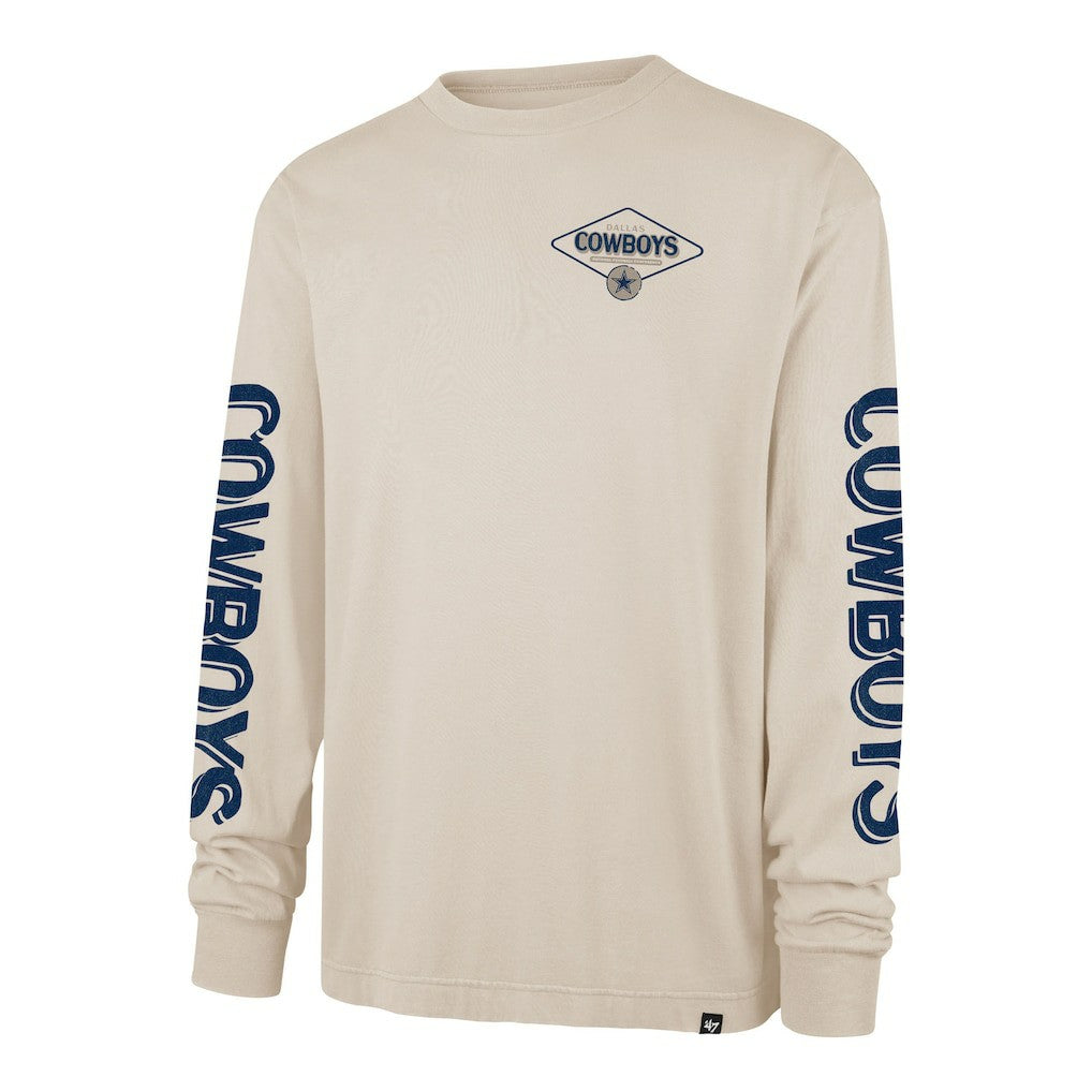 47 brand Dallas Cowboys '47 Cairn Ravine Foundation Long Sleeve T-Shirt Tan