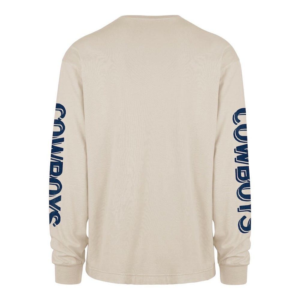 47 brand Dallas Cowboys '47 Cairn Ravine Foundation Long Sleeve T-Shirt Tan