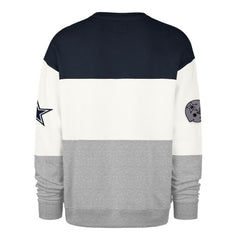 47 brand Dallas Cowboys '47 Breeze Maximalist Sweatshirt Navy/Gray