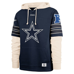 47 brand Dallas Cowboys '47 Split Zone Cornerback Duo Hoodie Navy