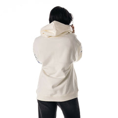 Dallas Cowboys The Wild Collective Unisex Stacked Graphic Sleeve Fleece Hoodie White