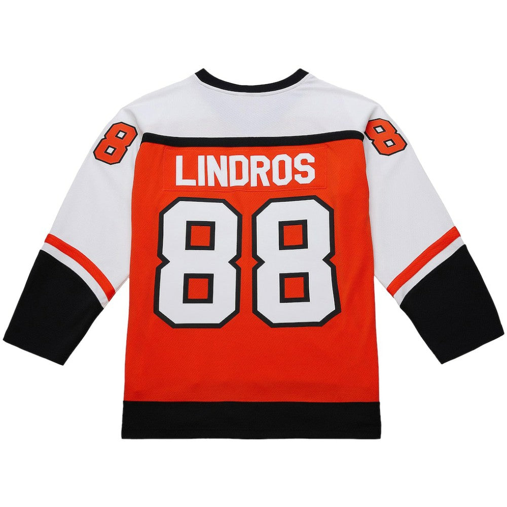 Eric Lindros Philadelphia Flyers Mitchell & Ness Big & Tall 1996-97 Blue Line 2.0 Jersey - Orange - NHL 202945400
