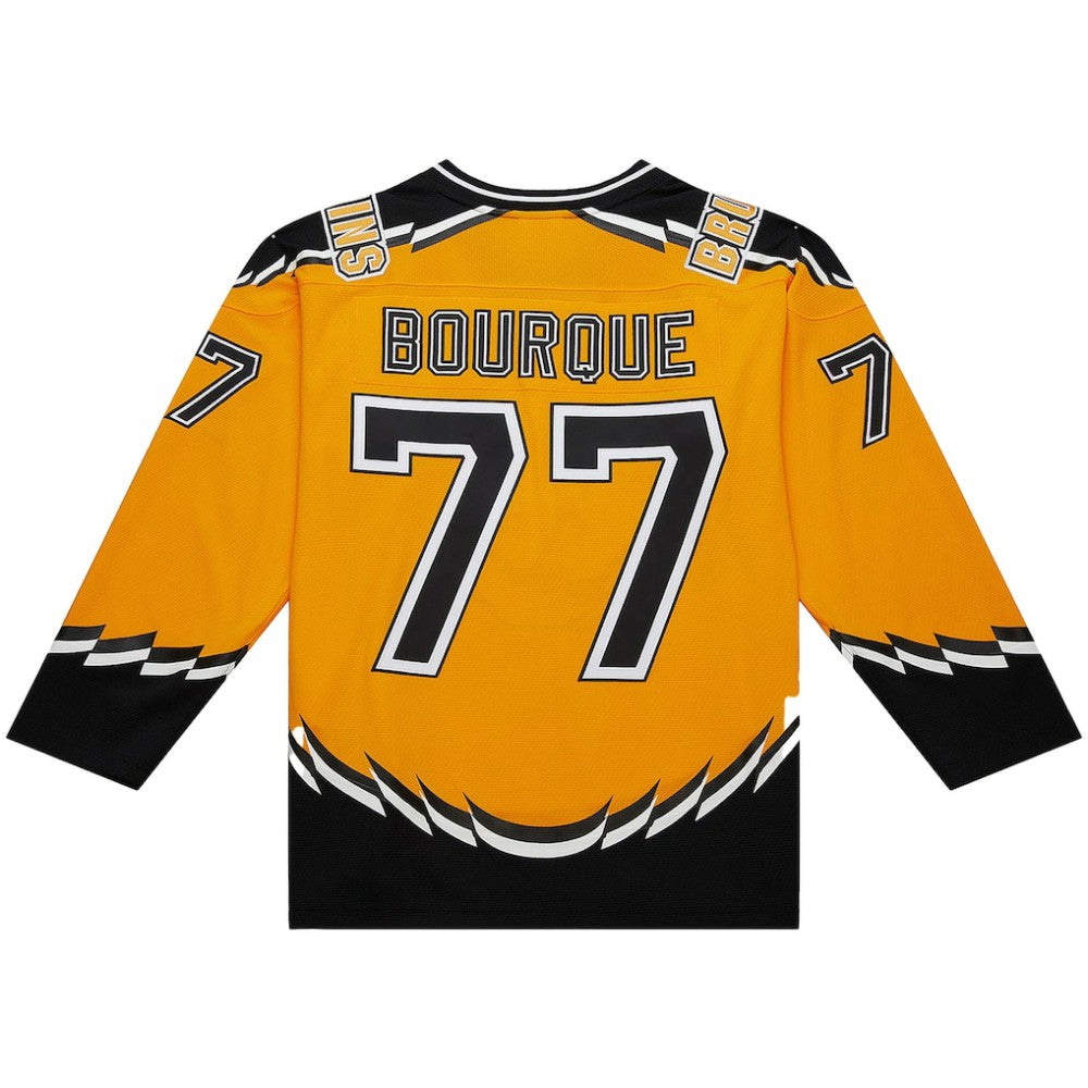 Ray Bourque Boston Bruins Mitchell & Ness Big & Tall 1996-97 Blue Line 2.0 Jersey - Gold - NHL 202945402