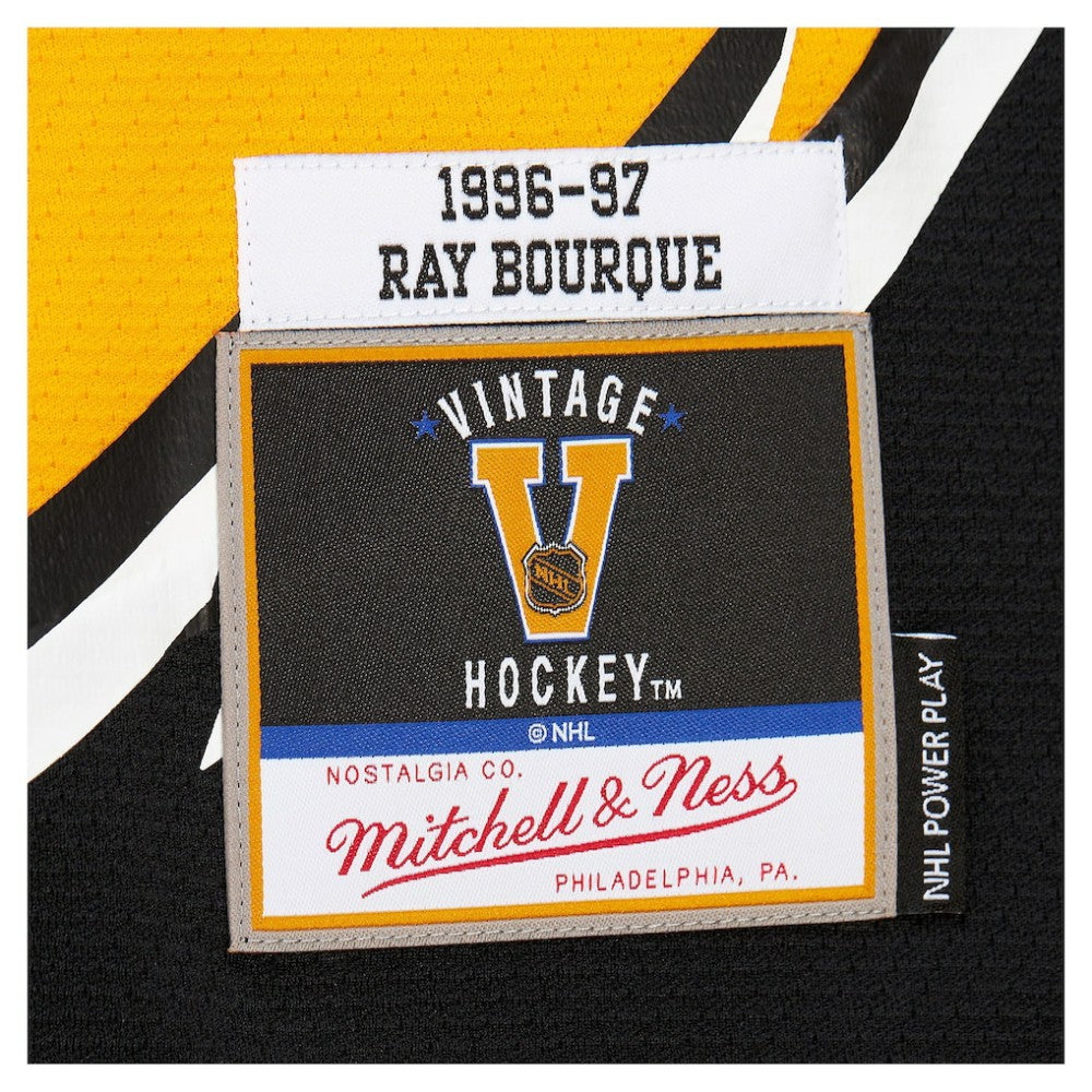 Ray Bourque Boston Bruins Mitchell & Ness Big & Tall 1996-97 Blue Line 2.0 Jersey - Gold - NHL 202945402