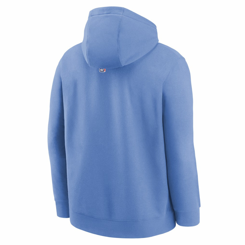 Utah Jazz Youth 2025/26 City Edition Club Fleece Pullover Hoodie Blue | Nike discount