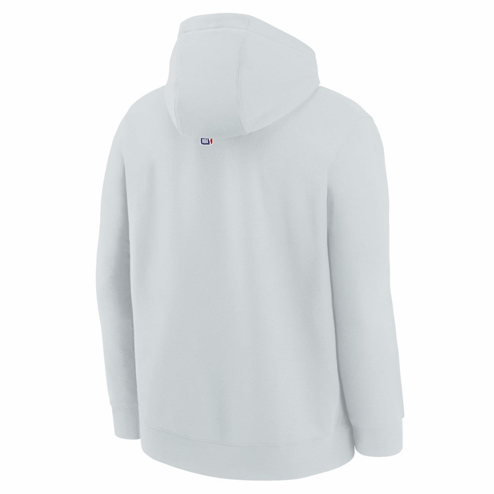 Memphis Grizzlies Youth 2025/26 City Edition Club Fleece Pullover Hoodie Silver | Nike Lifestyle