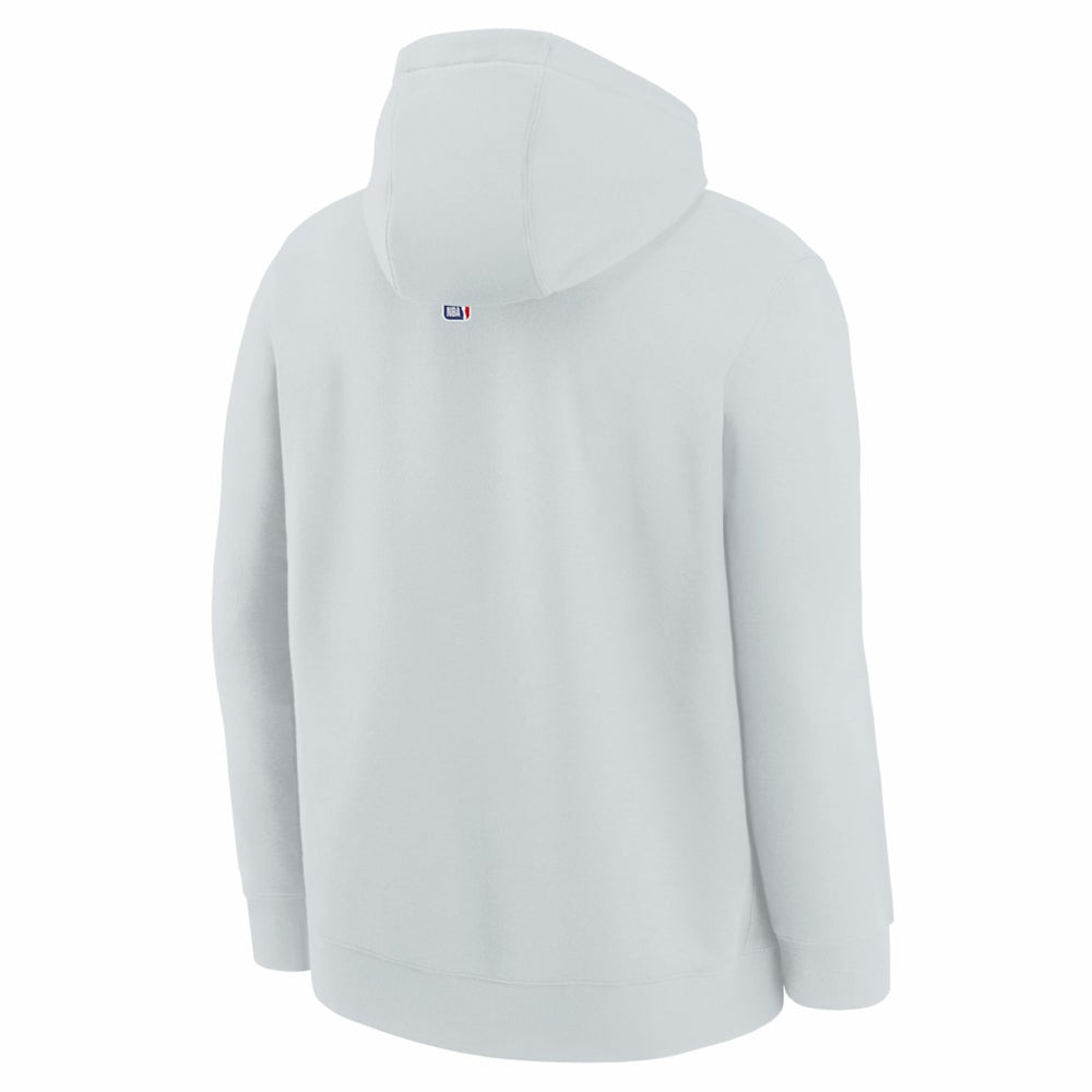Memphis Grizzlies Youth 2025/26 City Edition Club Fleece Pullover Hoodie Silver | Nike Lifestyle