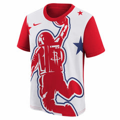 Houston Rockets Youth 2025/26 City Edition Max90 T-Shirt Red/White | Nike discount