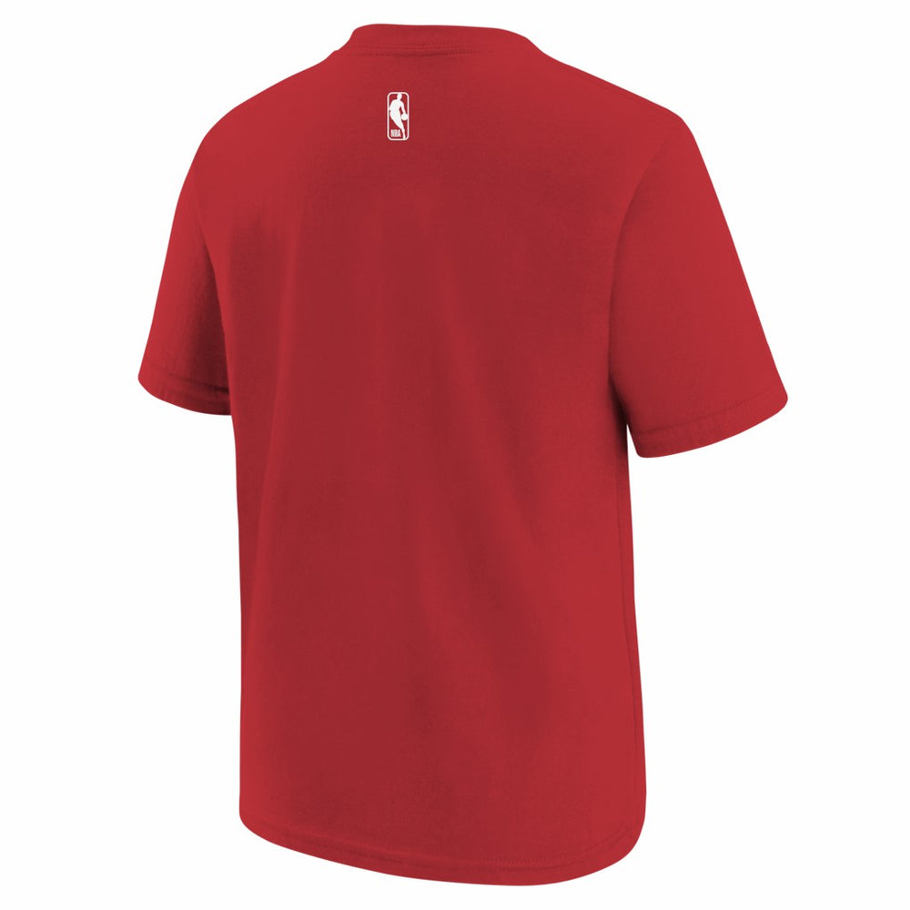 Toronto Raptors Youth 2025/26 City Edition Max90 T-Shirt Red/Black | Nike