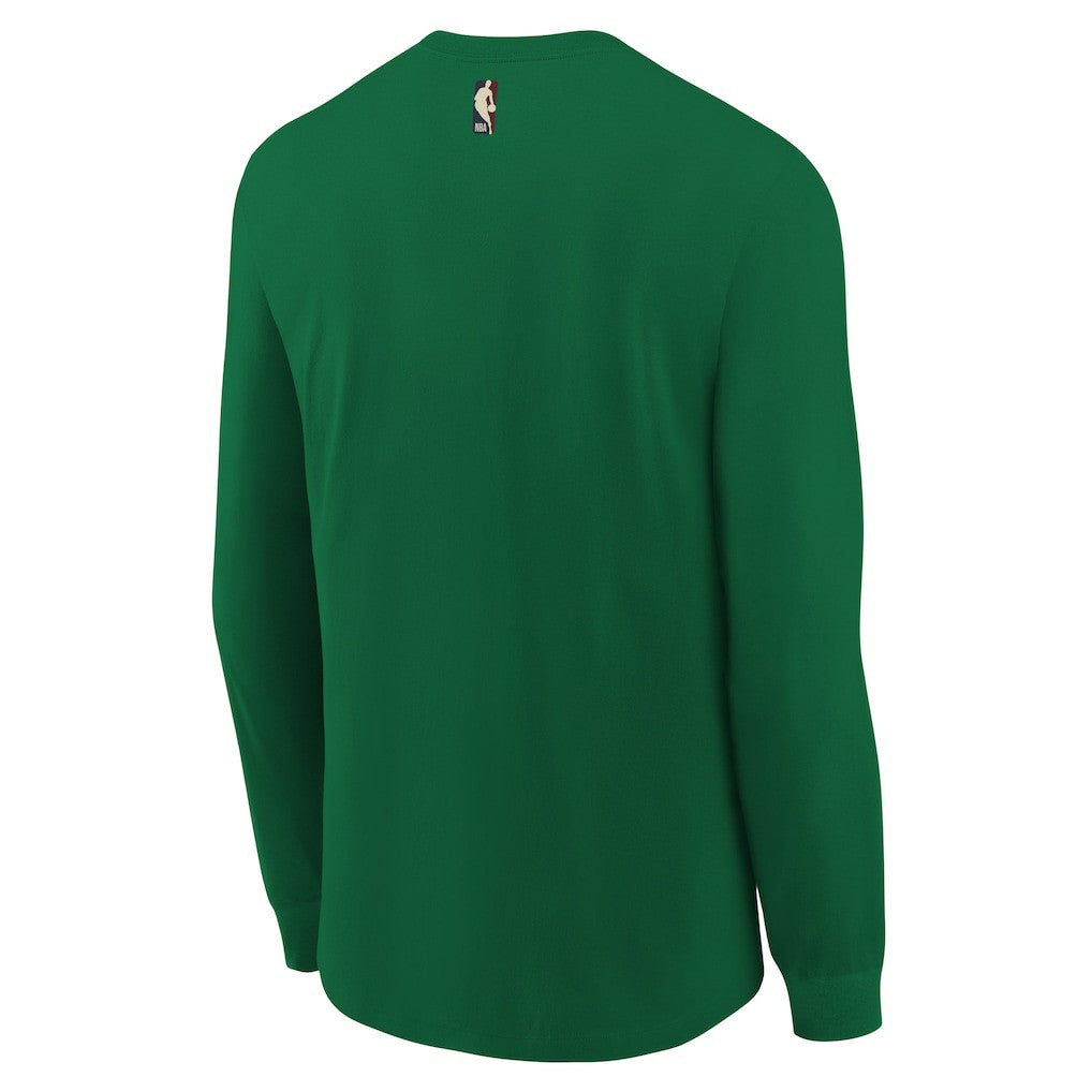 Dallas Mavericks Youth Hardwood Classics Essential Logo Max90 Long Sleeve T-Shirt for sale Green | Nike discount