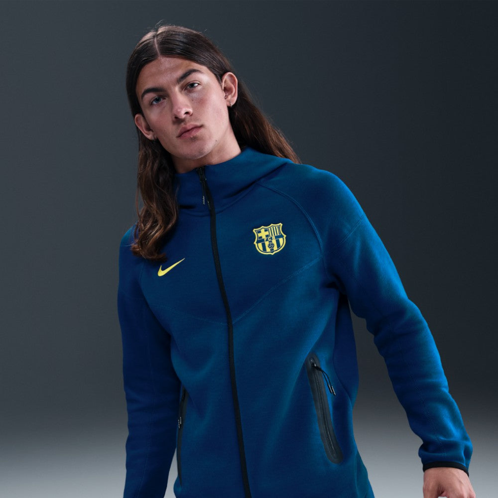 Barcelona Special Edition Full-Zip Tech Fleece Jacket Blue - Nike
