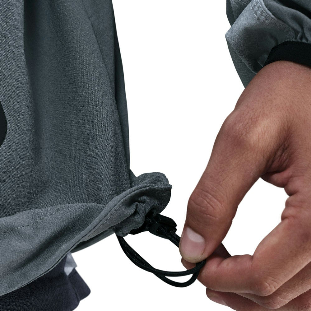 Barcelona Special Edition Full-Zip Woven Fleece Jacket Gray - Nike Discount