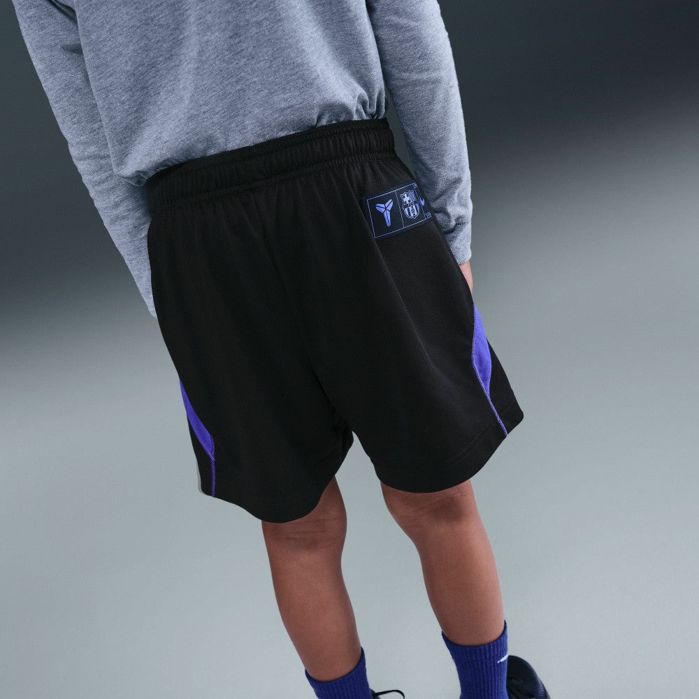 Barcelona Youth 2025/26 Away Kobe Fundamental Dri-FIT Shorts Black - Nike sale