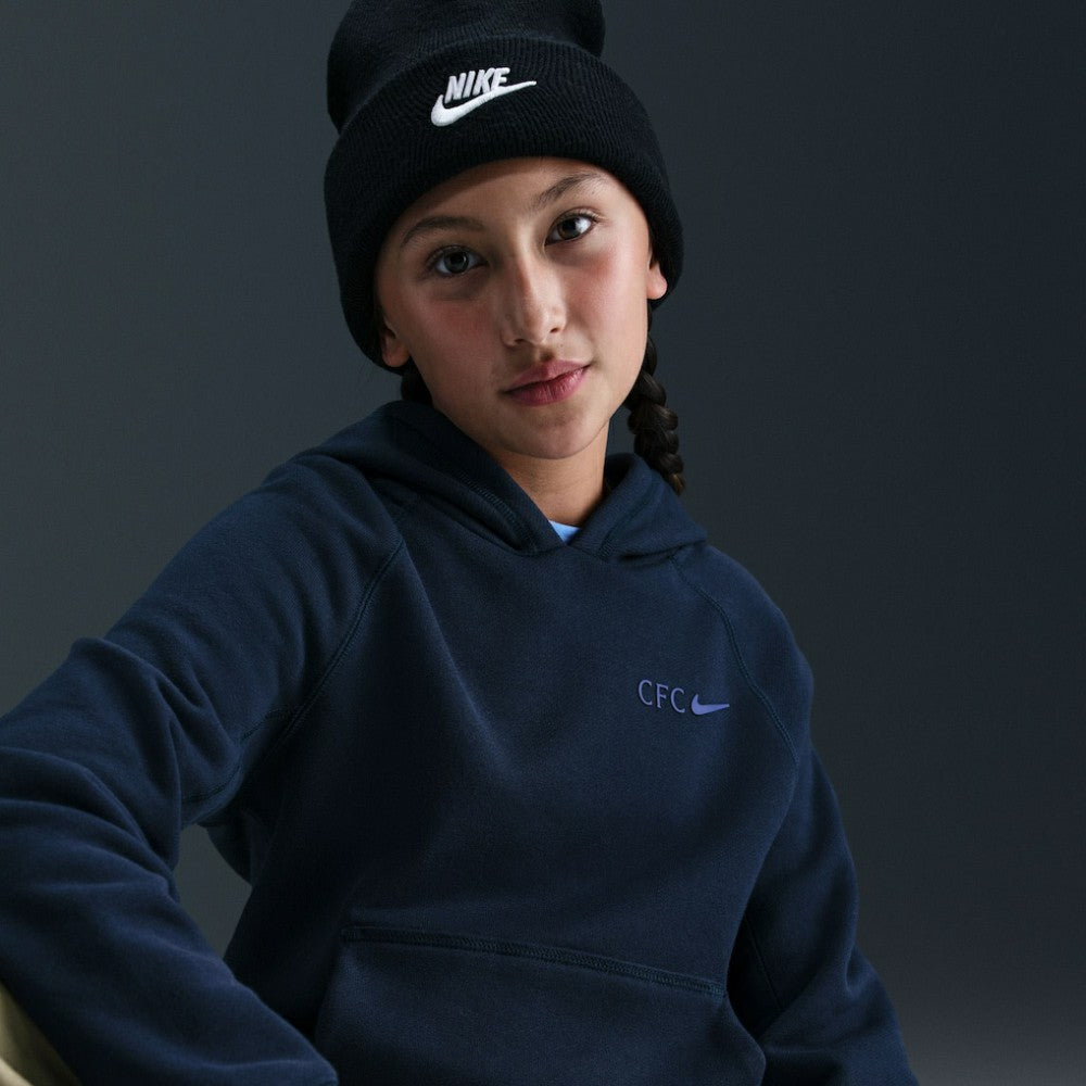 Chelsea Youth Air Raglan Hoodie Navy - Nike for sale