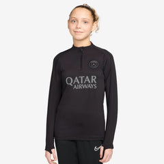 Paris Saint-Germain Jordan Brand Youth 2025/26 Fourth Strike Training Drill Top Black - Jordan outlet
