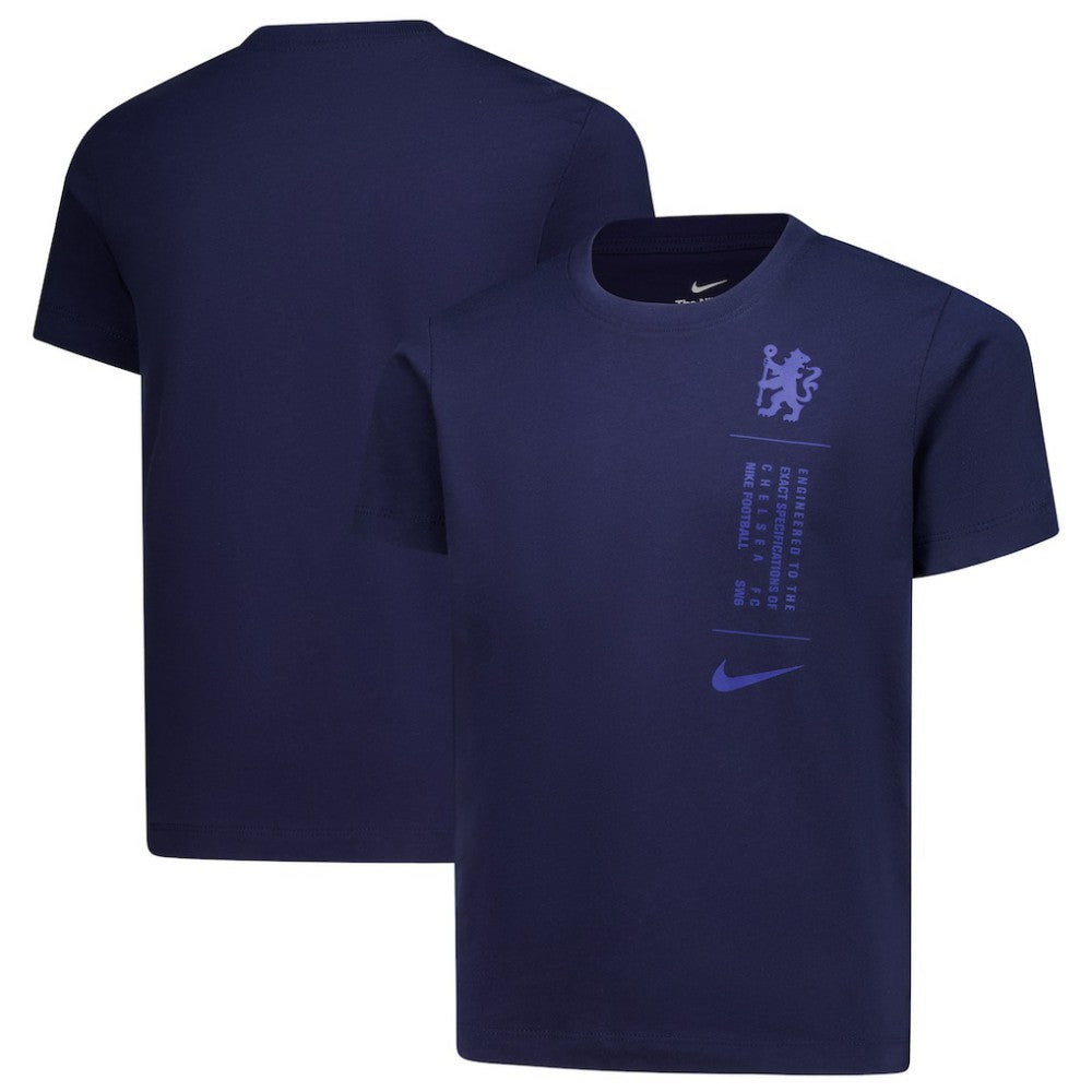 Chelsea Youth T-Shirt Navy - Nike for sale