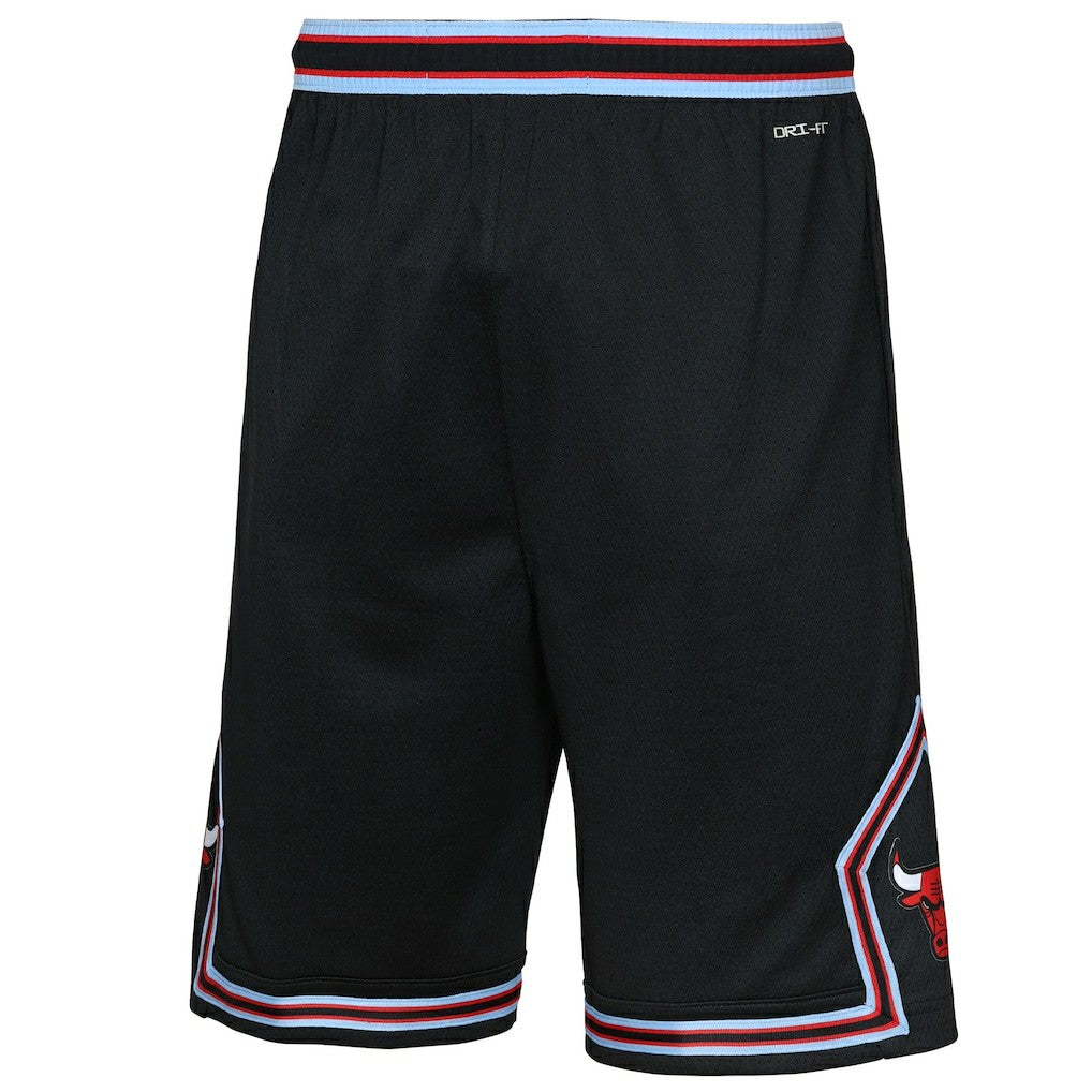 Chicago Bulls Youth 2025/26 City Edition Swingman Performance Shorts Black | Nike