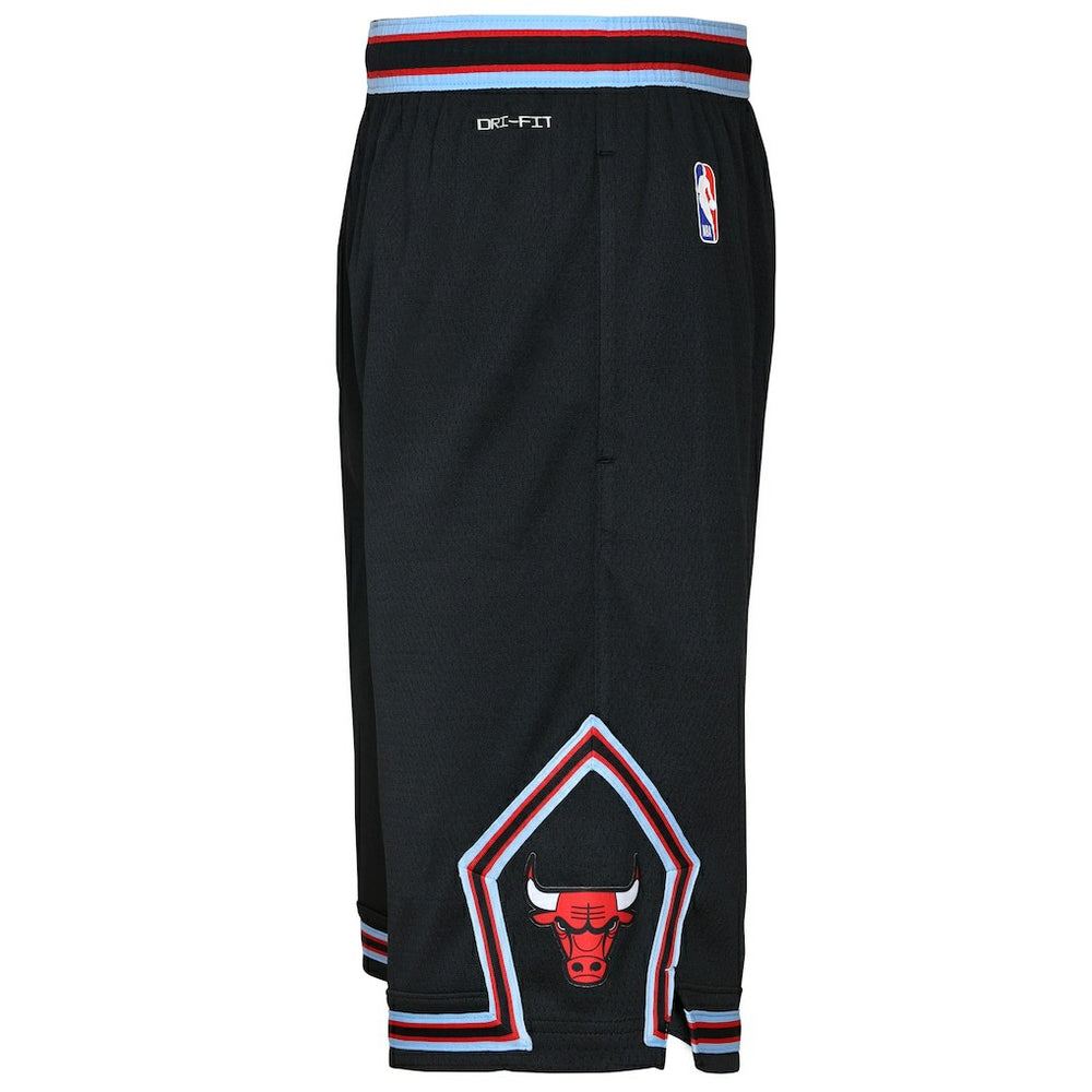 Chicago Bulls Youth 2025/26 City Edition Swingman Performance Shorts Black | Nike