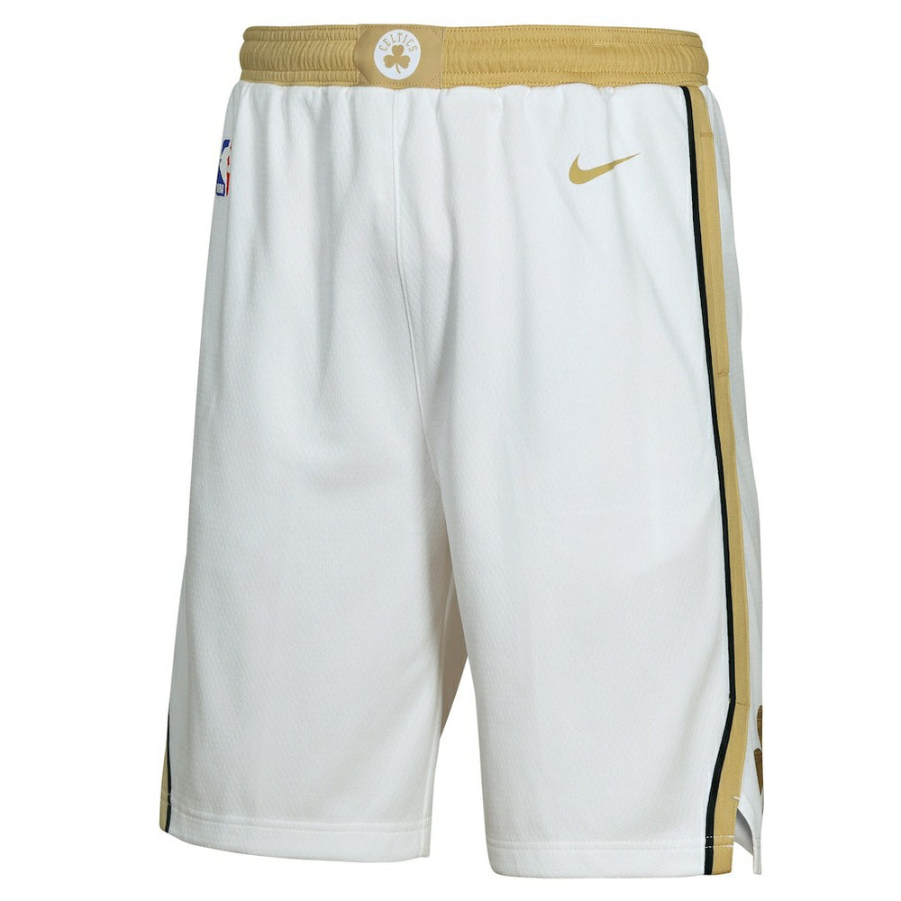 Boston Celtics Youth 2025/26 City Edition Swingman Performance Shorts White | Nike discount