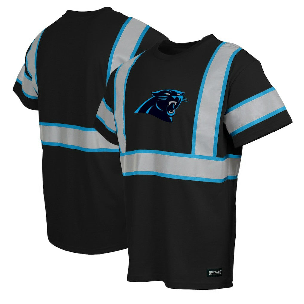Carolina Panthers Safety Heavyweight T-Shirt Black