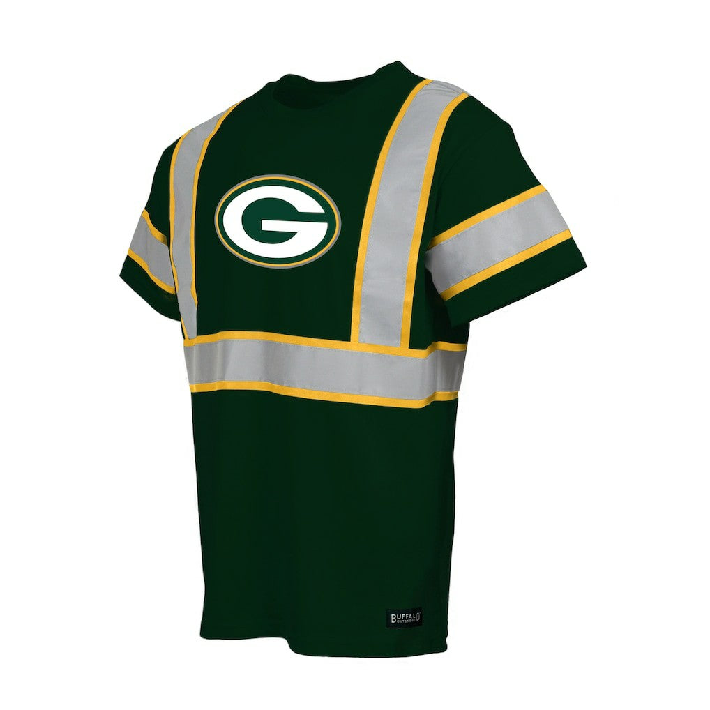 Green Bay Packers Safety Heavyweight T-Shirt Green