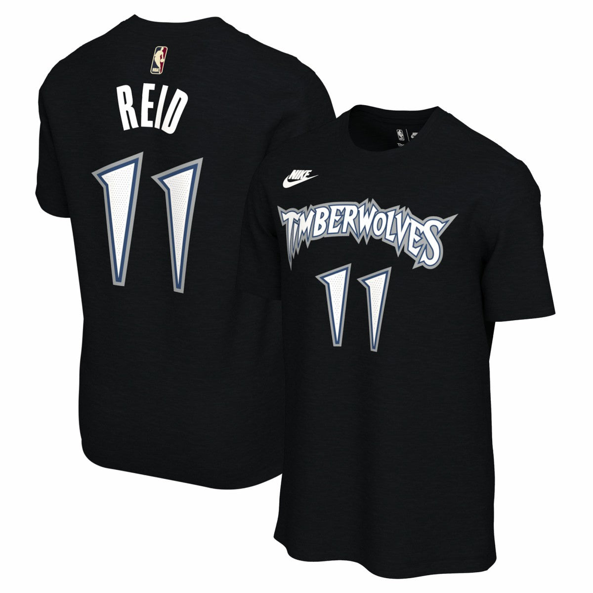 Naz Reid Minnesota Timberwolves Unisex Name & Number T-Shirt Classic Edition Black | Nike
