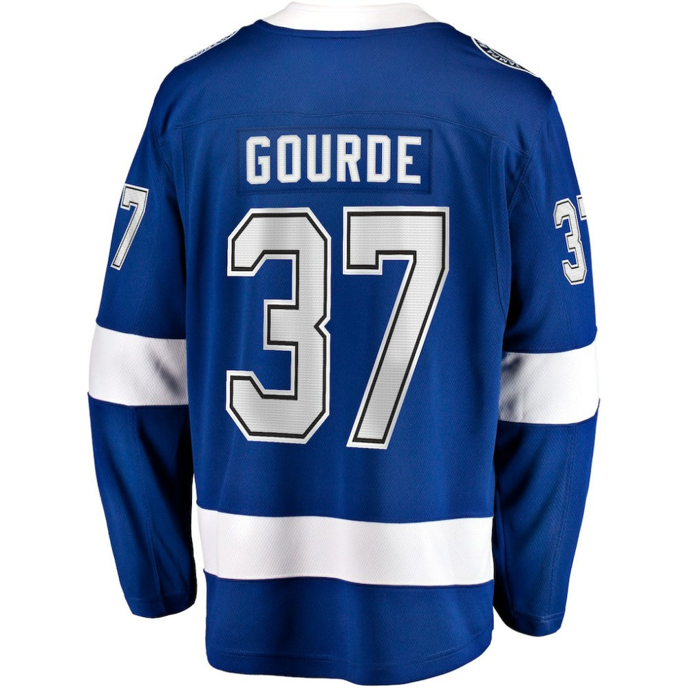 Yanni Gourde Tampa Bay Lightning Fanatics Home Breakaway Jersey - Blue - NHL 202950106
