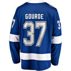 Yanni Gourde Tampa Bay Lightning Fanatics Home Breakaway Jersey - Blue - NHL 202950106