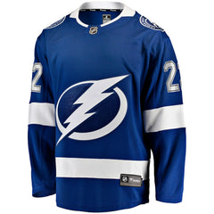 Oliver Bjorkstrand Tampa Bay Lightning Fanatics Home Breakaway Jersey - Blue - NHL 202950107