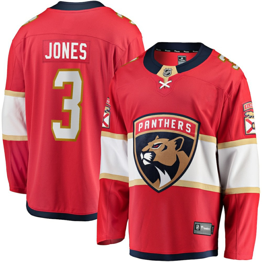 Seth Jones Florida Panthers Fanatics Home Breakaway Jersey - Red - NHL 202950111