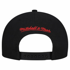 Buffalo Sabres Mitchell & Ness Retro Script Colorblock Snapback Hat - Black - NHL 202950556
