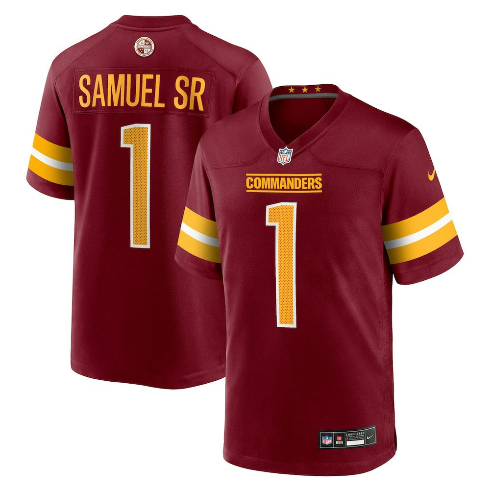 Nike Deebo Samuel Sr Washington Commanders Game Player Jersey Burgundy