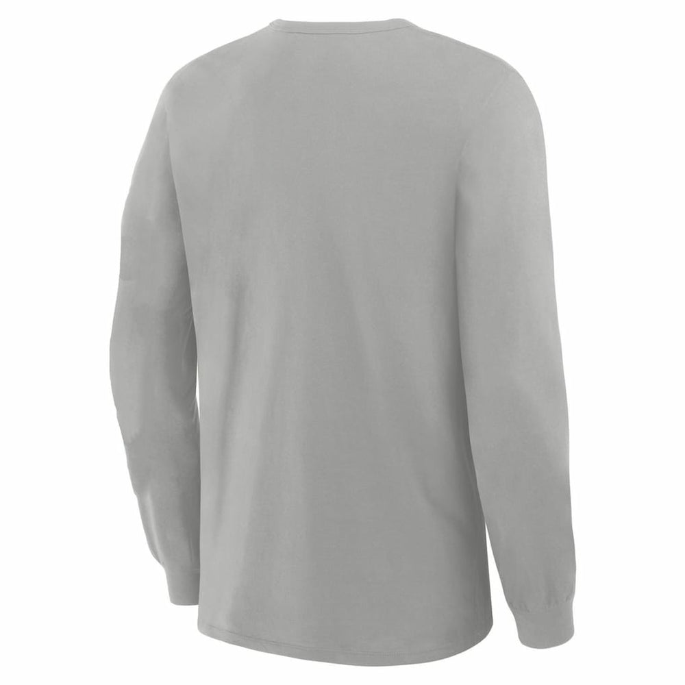 Fanatics Dallas Cowboys Big & Tall Clock Management Legacy Long Sleeve T-Shirt Heather Gray