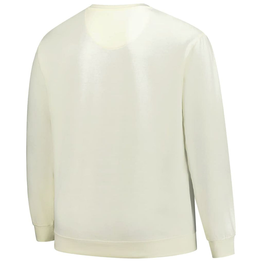 Buffalo Bills Profile Big & Tall Fleece Sweatshirt Cream