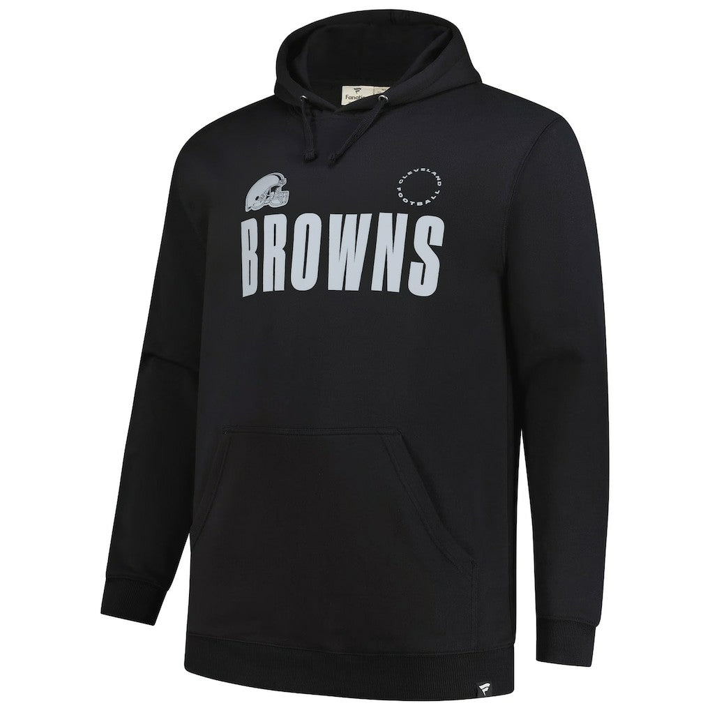 Fanatics Cleveland Browns Big & Tall Chip Shot Hoodie Black