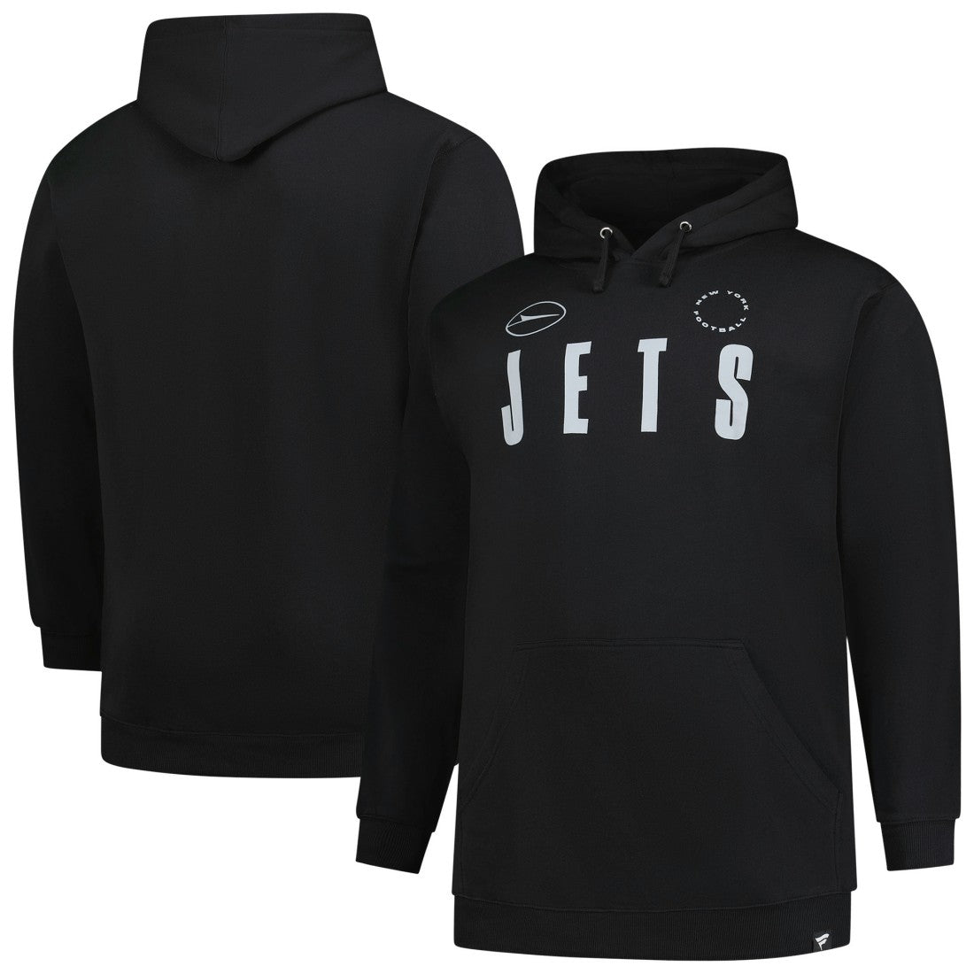 Fanatics New York Jets Big & Tall Chip Shot Hoodie Black