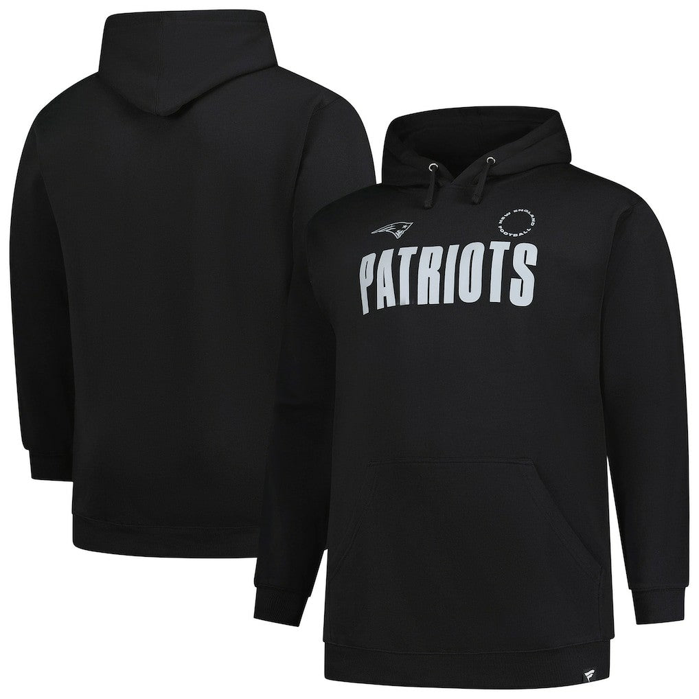 Fanatics New England Patriots Big & Tall Chip Shot Hoodie Black