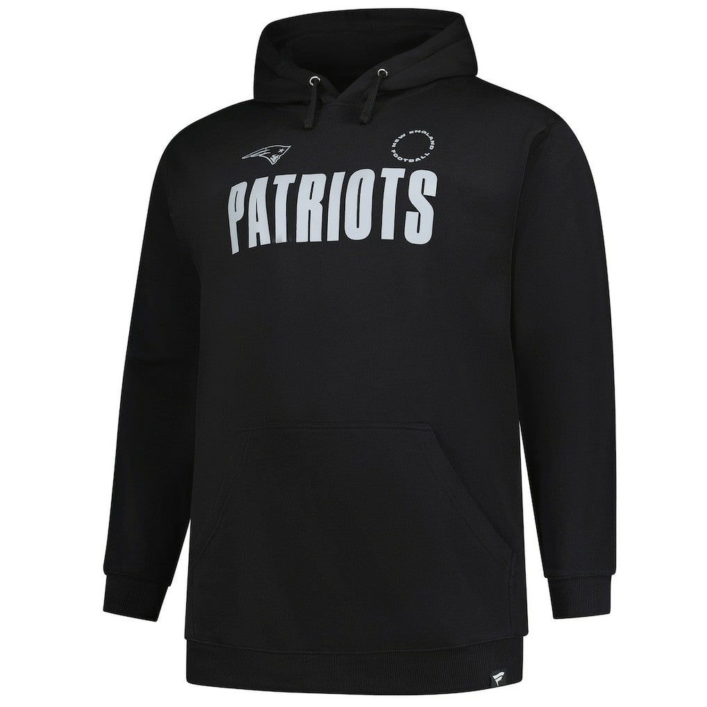 Fanatics New England Patriots Big & Tall Chip Shot Hoodie Black