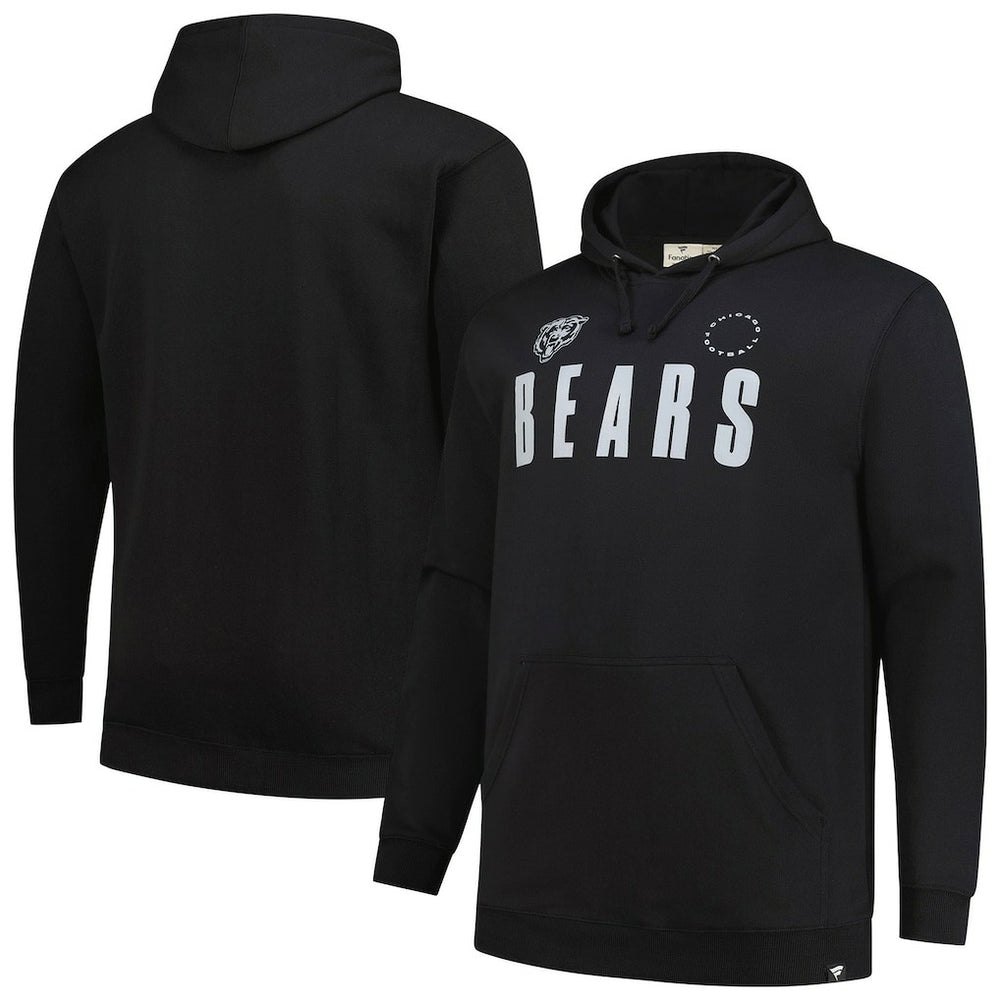 Fanatics Chicago Bears Big & Tall Chip Shot Hoodie Black