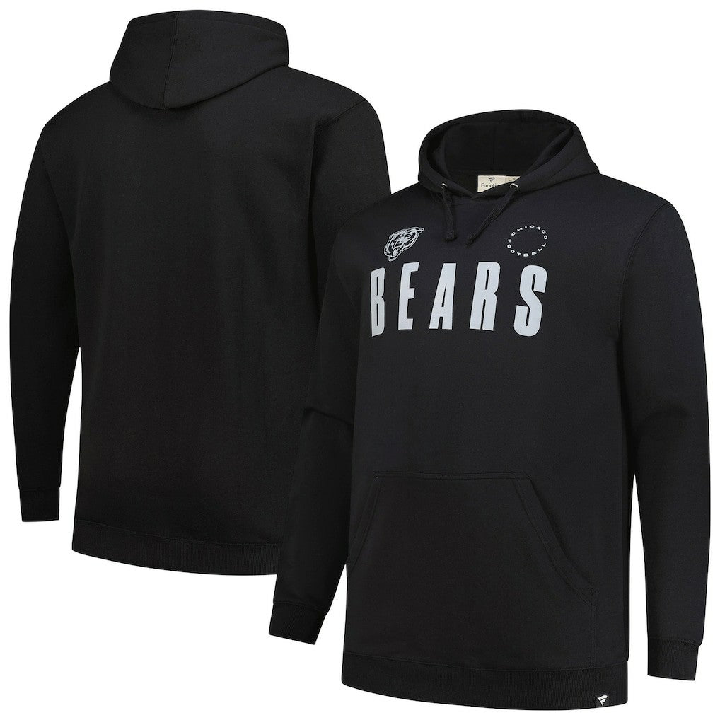 Fanatics Chicago Bears Big & Tall Chip Shot Hoodie Black