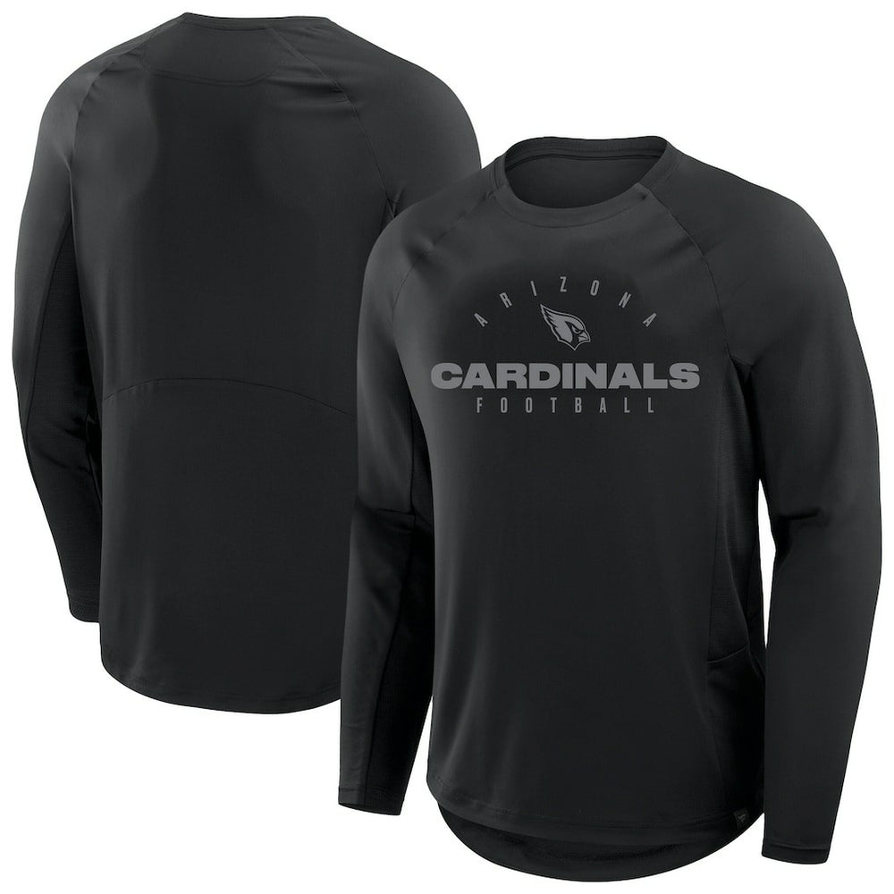 Fanatics Arizona Cardinals Big & Tall Coverage Scheme Long Sleeve T-Shirt Black