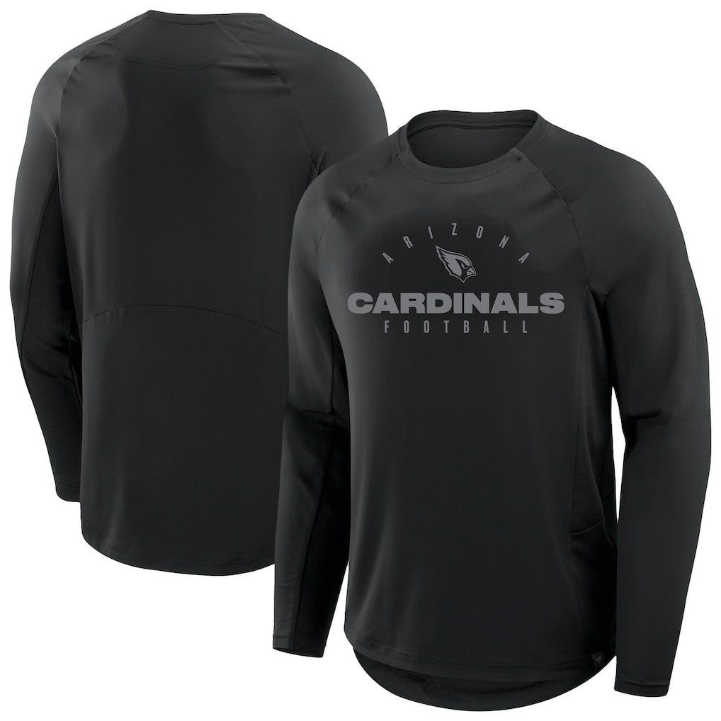 Fanatics Arizona Cardinals Big & Tall Coverage Scheme Long Sleeve T-Shirt Black