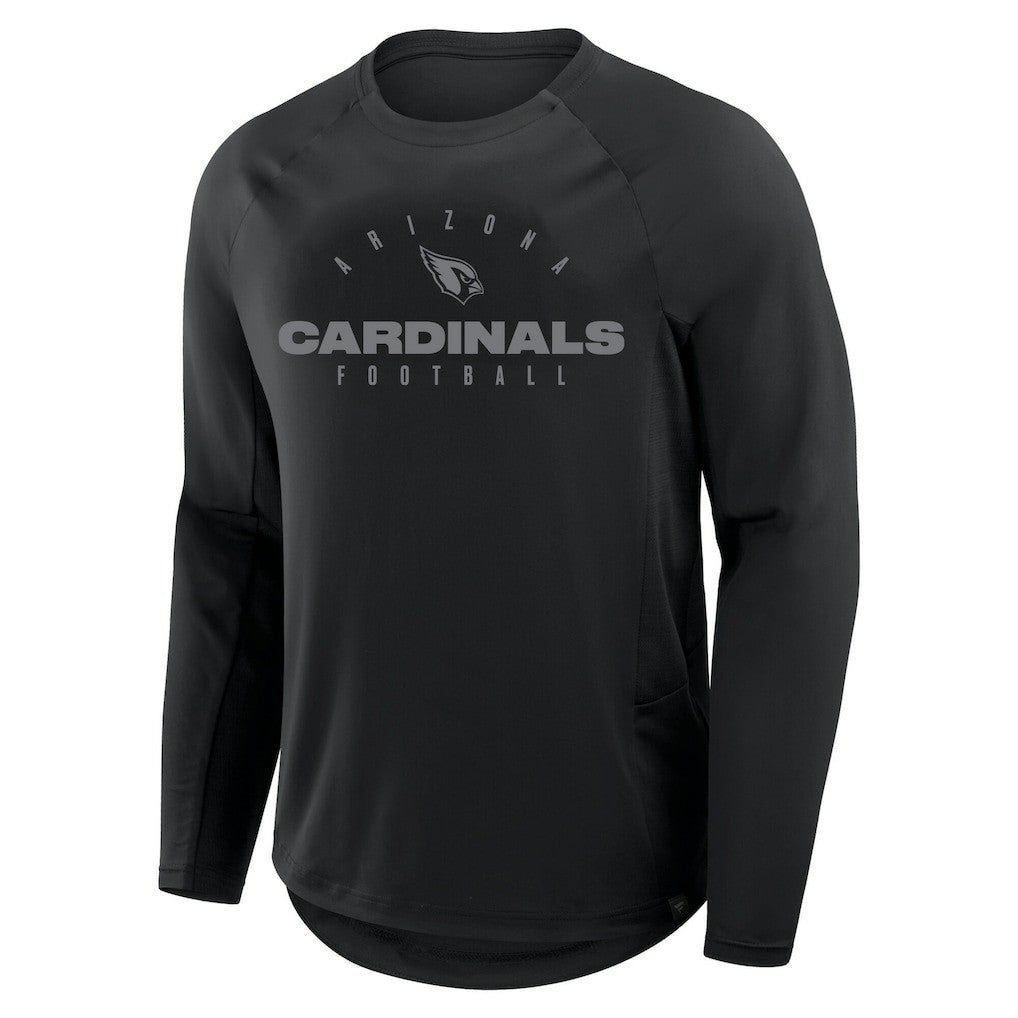 Fanatics Arizona Cardinals Big & Tall Coverage Scheme Long Sleeve T-Shirt Black